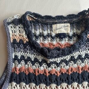 Multicolor Crochet Tank